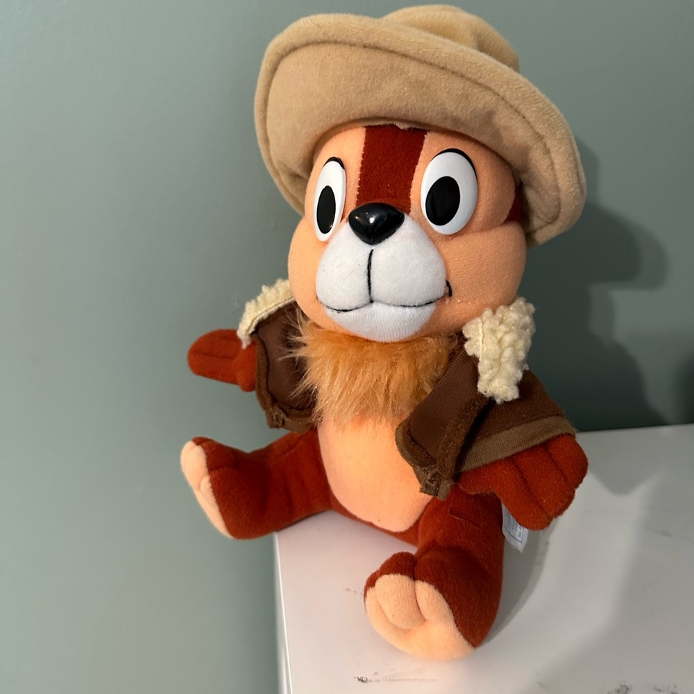 Vintage Sitting Chip n’ Dale Disney Plush